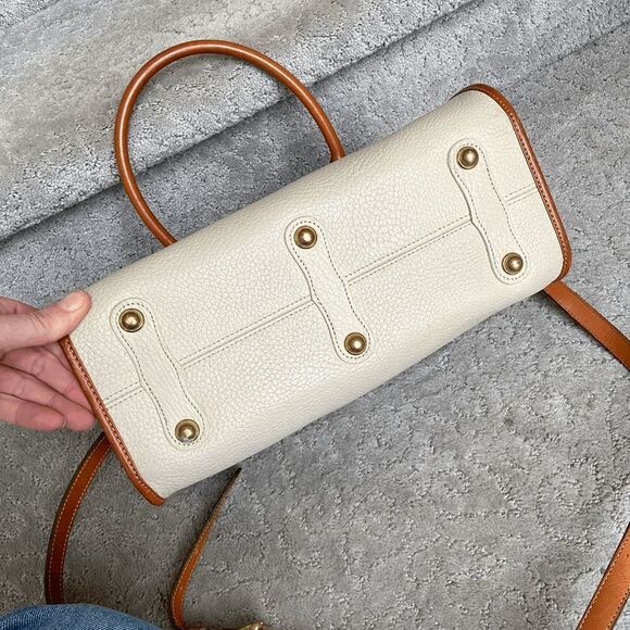 Authentic 90s Dooney & Bourke Custom Restored Convertable Shoulder Satchel - Picture 3 of 14